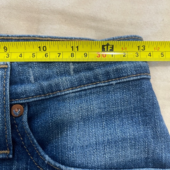 Madewell Womens Jeans Size 25 Blue Classic Straight Jean Denim Bottom - Picture 13 of 14